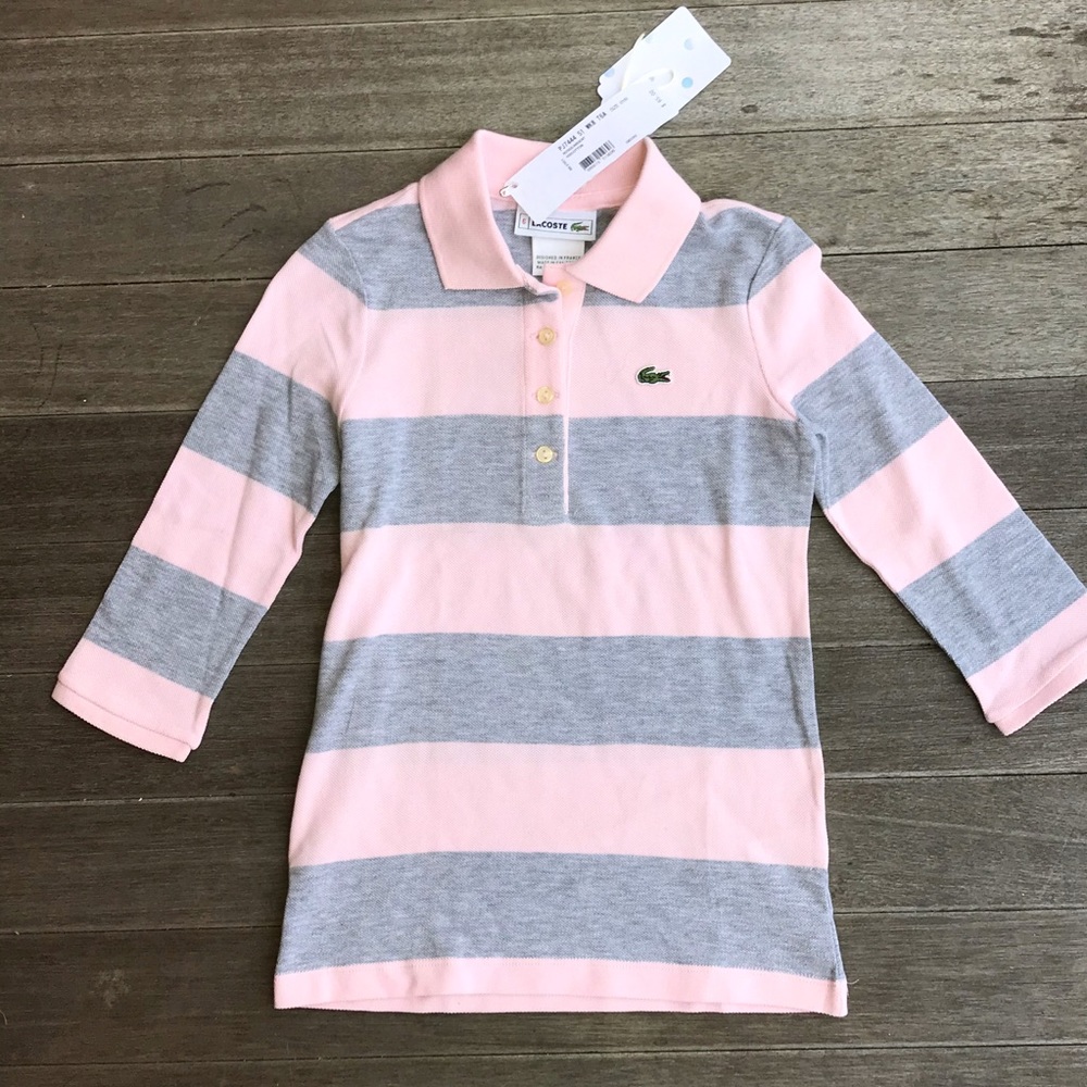 🌟NWT Girls Lacoste shirt
